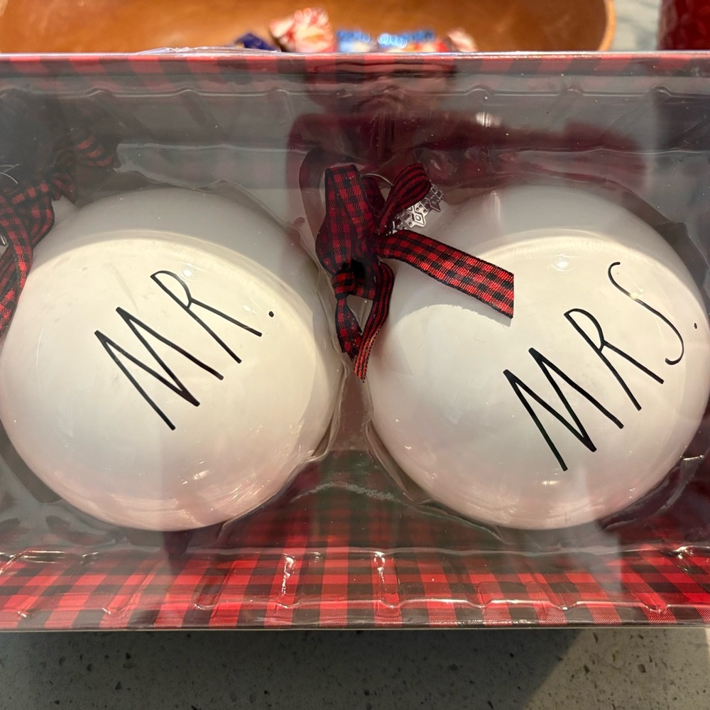 Rae Dunn ornaments